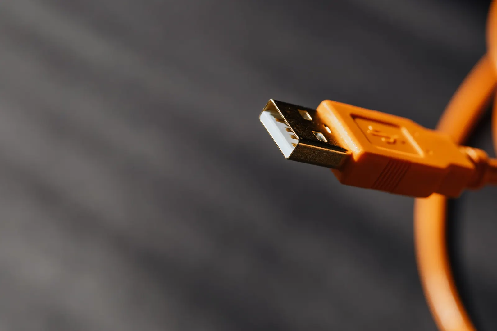A charger with cables ready for packing